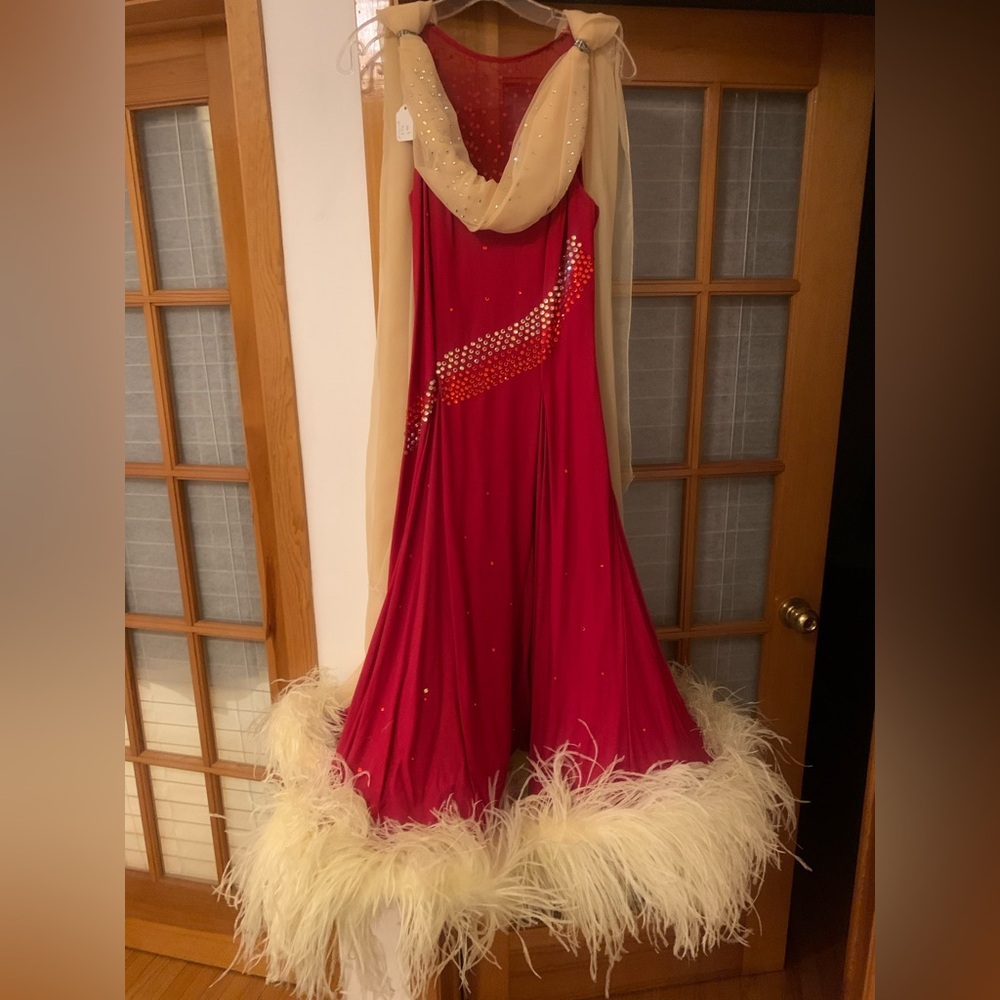 Dance dress ballroom gown